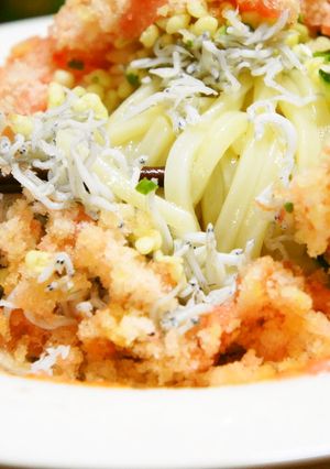 ★夏のトマトで、ぶっかけうどん-レシピのメイン写真