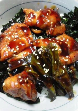 オイスターソースで鳥の照り焼き丼-レシピのメイン写真