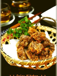 砂肝のから揚げ♪ 柚子胡椒風味-レシピのメイン写真