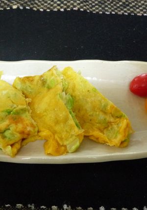 大ママのキャベツ入り玉子焼き-レシピのメイン写真