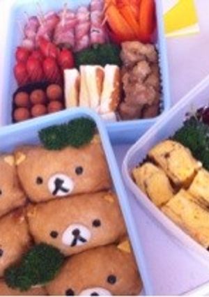 お祝いや運動会に！★リラックマおいなり★-レシピのメイン写真