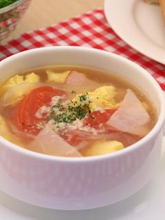 具だくさんのかきたまスープ-レシピのメイン写真