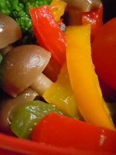 レンジで簡単♪しめじとパプリカのマリネ風-レシピのメイン写真