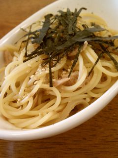 ツナ缶で和風スパ。-レシピのメイン写真