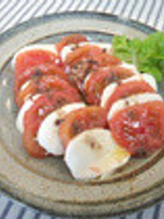 あったかトマトのカプレーゼ-レシピのメイン写真