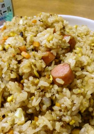 たまり醤油の焦がしチャーハン-レシピのメイン写真