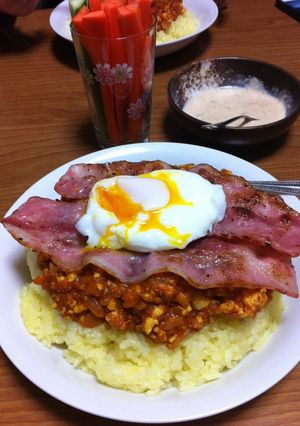 【簡単！】　トマト缶でとりたまカレー-レシピのメイン写真