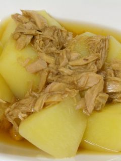 優しい味❀新じゃがとツナの煮物-レシピのメイン写真