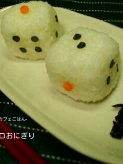 可愛いサイコロおにぎり♪-レシピのメイン写真