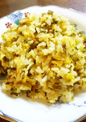 かんたん高菜炒飯(o^-')b-レシピのメイン写真