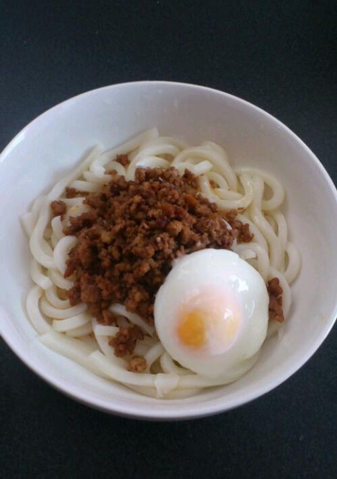 ☆すき焼きのタレで汁無し肉うどん☆-レシピのメイン写真
