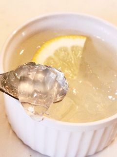 レモンとサイダーの美肌ゼリー-レシピのメイン写真