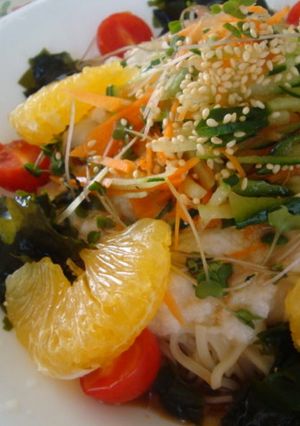*長芋とろ~りヘルシー冷麺*-レシピのメイン写真