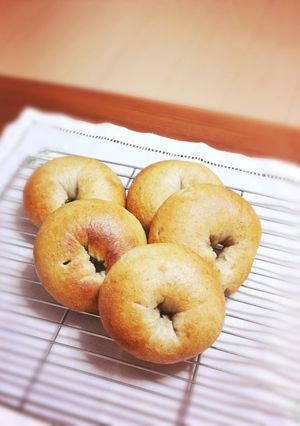 白神こだま酵母で☆バナナベーグル-レシピのメイン写真