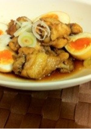 圧力鍋で簡単★うまうま鶏手羽元の煮物。-レシピのメイン写真