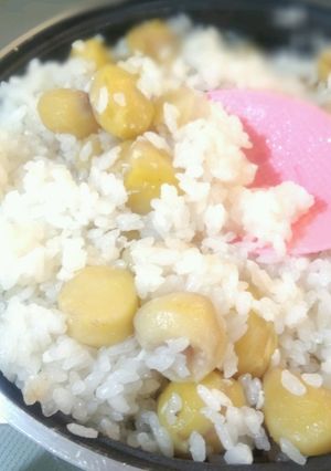 塩麹de栗ご飯♪-レシピのメイン写真