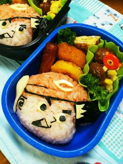 キャラ弁★カープ坊や-レシピのメイン写真
