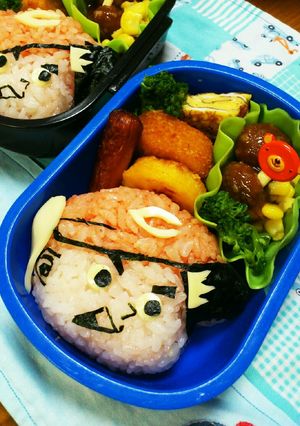 キャラ弁★カープ坊や-レシピのメイン写真