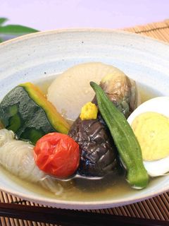 夏野菜の冷やしおでん-レシピのメイン写真