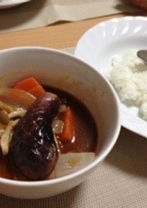 カレールーdeスープカレー？-レシピのメイン写真