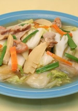 お餅の中華風あんかけ-レシピのメイン写真
