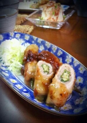 らっきょう酢deオクラの肉巻き-レシピのメイン写真