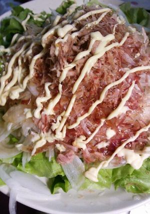 ガッツリ食べれる新たまサラ-レシピのメイン写真