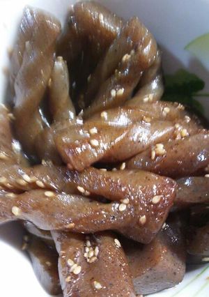 クルクルこんにゃくのピリ辛炒め-レシピのメイン写真