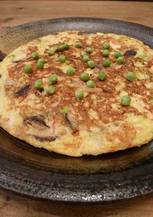 かにかまで☆かに玉風☆塩麹入り玉子焼き-レシピのメイン写真