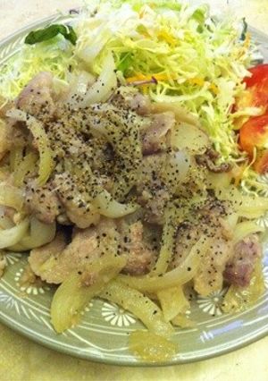 塩麹☆豚生姜焼き-レシピのメイン写真