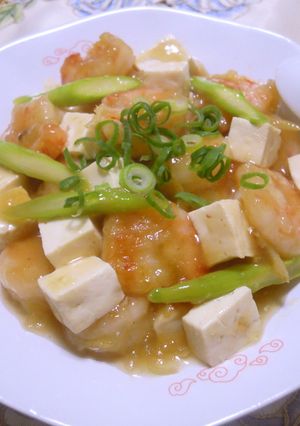 えびと豆腐の中華あんかけ-レシピのメイン写真