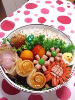 お弁当に♪お花ウインナー-レシピのメイン写真