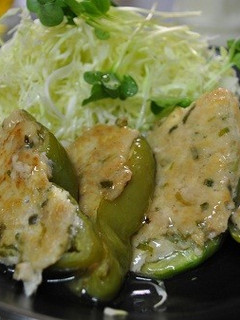 ピーマンの肉詰め和風あん-レシピのメイン写真