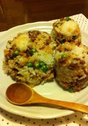 納豆チャーハン-レシピのメイン写真