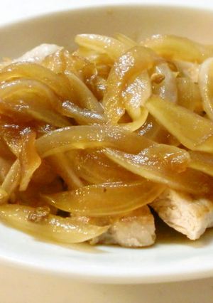 豚肉のソテー玉ねぎソースかけ-レシピのメイン写真