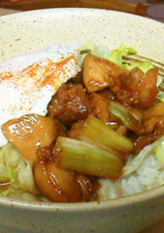 簡単うまうまやきとり丼-レシピのメイン写真