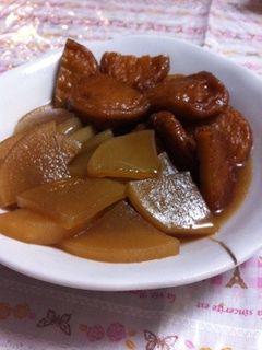 ♥さつま揚げと大根の煮物♥-レシピのメイン写真