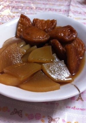 ♥さつま揚げと大根の煮物♥-レシピのメイン写真