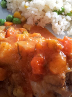 鶏肉と野菜のトマト煮-レシピのメイン写真