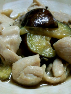 なすと鶏もも肉の塩麹煮-レシピのメイン写真