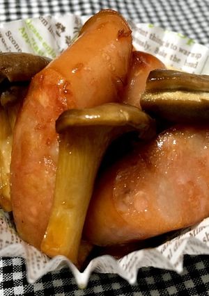 お弁当に☆ウインナーとエリンギの炒めもの-レシピのメイン写真