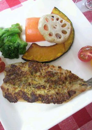 イワシの粒マスタード焼き-レシピのメイン写真