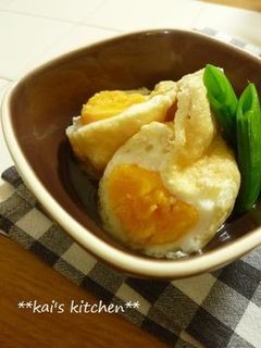白だしであっさり上品♪卵の袋煮-レシピのメイン写真