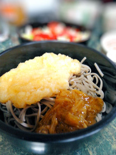 夏は☆ナメタケの黄身おろし蕎麦-レシピのメイン写真