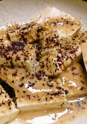 こくうまサッパリごまみれ豆腐-レシピのメイン写真