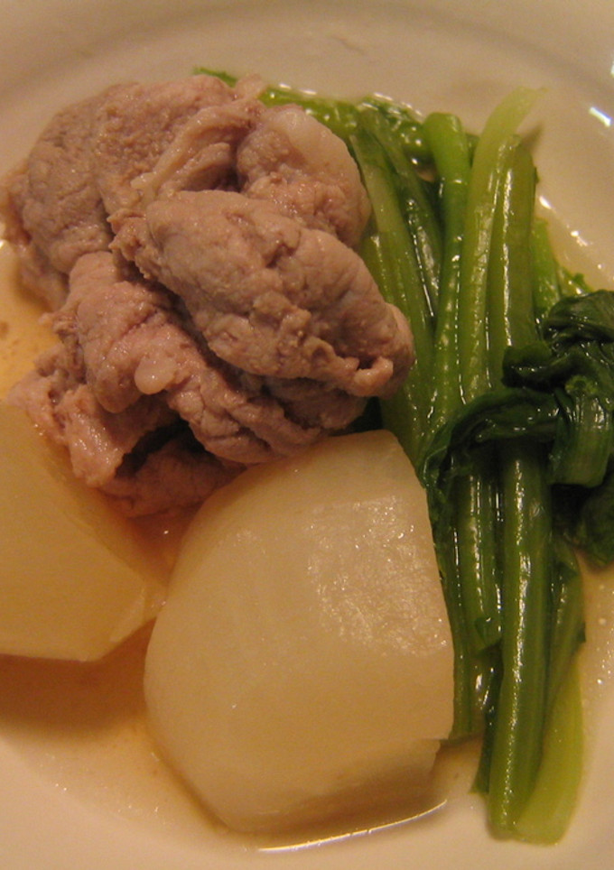 かぶと切り落とし肉のさっと煮-レシピのメイン写真