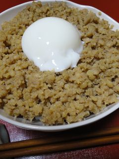 鶏そぼろ丼-レシピのメイン写真