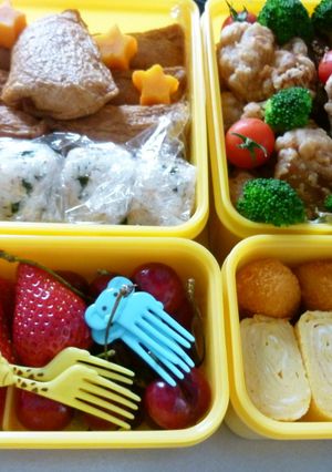少食家族の運動会お手抜き弁当★記録用-レシピのメイン写真