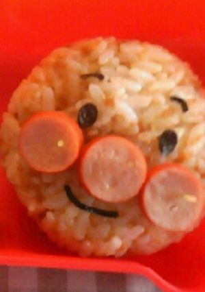 キャラ弁*簡単♪アンパンマンおにぎり-レシピのメイン写真