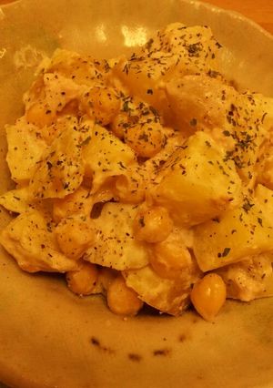 ひよこ豆とシーチキンの新じゃがサラダ-レシピのメイン写真